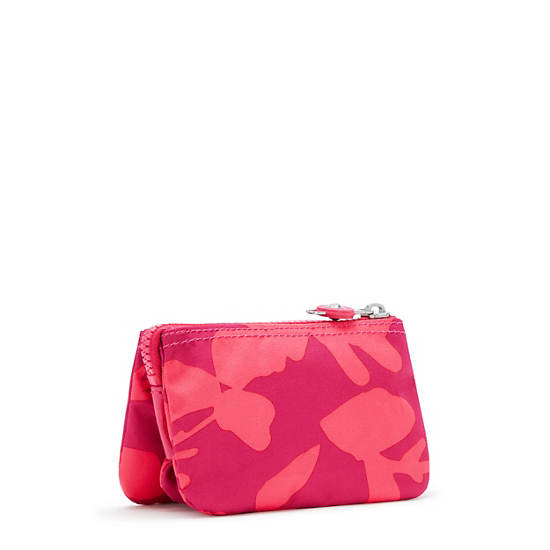 Sacs Kipling Creativity Small Printed Pouch Rouge | FR 1097LI